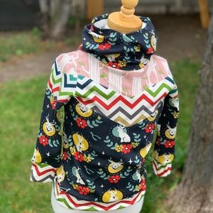 100% organic handmade hoodie
